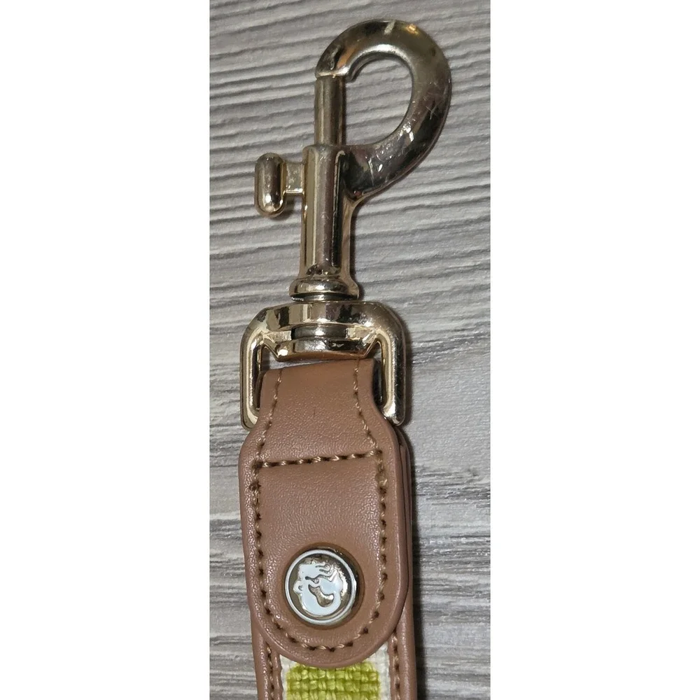 Spartina 449 Dog Leash Navy Green A Mermaids Best Friend